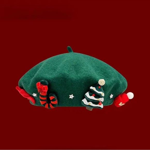 Stylish Christmas Beret - Picture 5 of 12